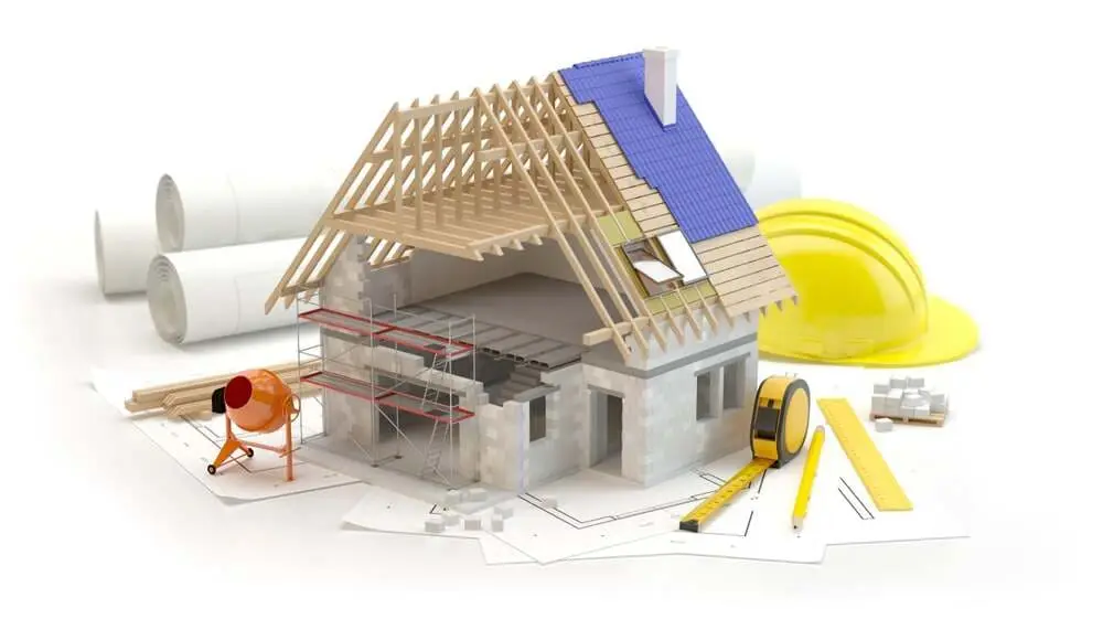Chantier de construction en cours, illustrant la différence entre dommage ouvrage et garantie décennale